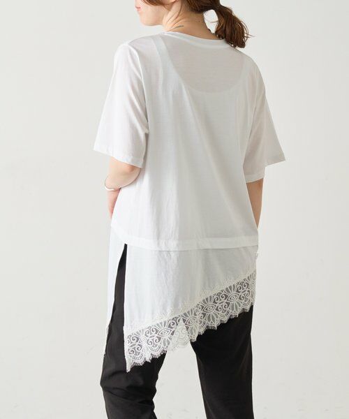 BEARDSLEY / ビアズリー カットソー | 《4/21(火)12:00予約開始》スソレースTee《FRIPIER》 | 詳細3