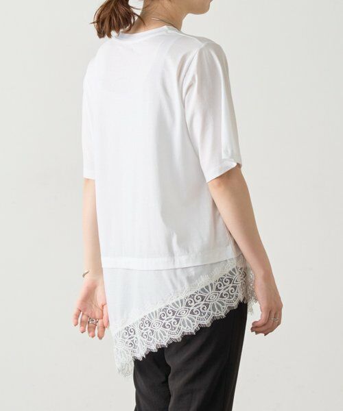 BEARDSLEY / ビアズリー カットソー | 《4/21(火)12:00予約開始》スソレースTee《FRIPIER》 | 詳細4