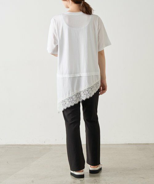 BEARDSLEY / ビアズリー カットソー | 《4/21(火)12:00予約開始》スソレースTee《FRIPIER》 | 詳細7