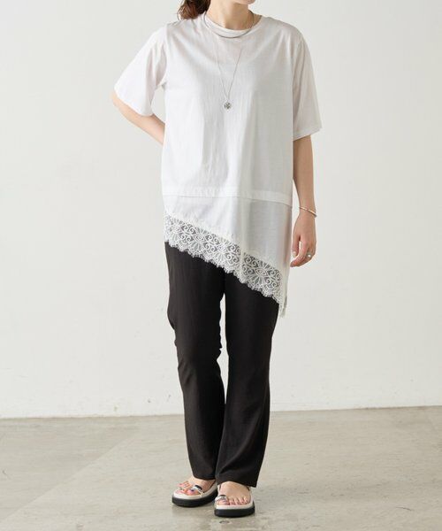 BEARDSLEY / ビアズリー カットソー | 《4/21(火)12:00予約開始》スソレースTee《FRIPIER》 | 詳細9