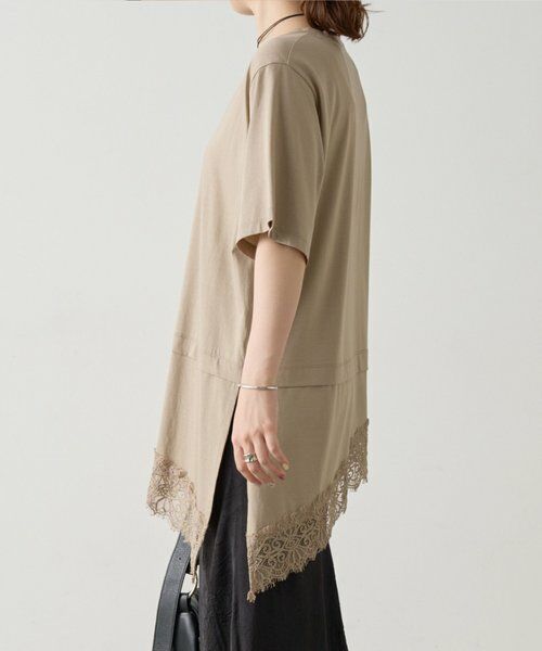 BEARDSLEY / ビアズリー カットソー | 《4/21(火)12:00予約開始》スソレースTee《FRIPIER》 | 詳細11