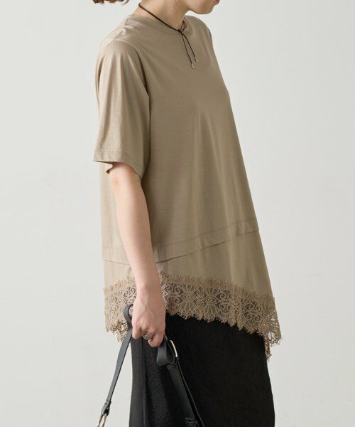 BEARDSLEY / ビアズリー カットソー | 《4/21(火)12:00予約開始》スソレースTee《FRIPIER》 | 詳細13