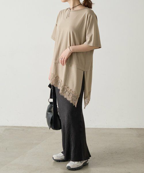 BEARDSLEY / ビアズリー カットソー | 《4/21(火)12:00予約開始》スソレースTee《FRIPIER》 | 詳細16