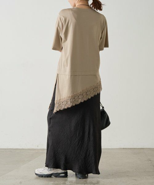 BEARDSLEY / ビアズリー カットソー | 《4/21(火)12:00予約開始》スソレースTee《FRIPIER》 | 詳細17