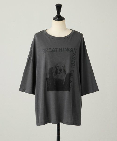 BEARDSLEY / ビアズリー Tシャツ | 《4/21(火)12:00予約開始》ドッグプリントTee《FRIPIER》 | 詳細7