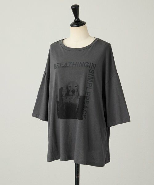 BEARDSLEY / ビアズリー Tシャツ | 《4/21(火)12:00予約開始》ドッグプリントTee《FRIPIER》 | 詳細8