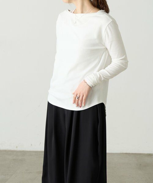 BEARDSLEY / ビアズリー カットソー | レースタンクレイヤーロンTee《FRIPIER》 | 詳細16