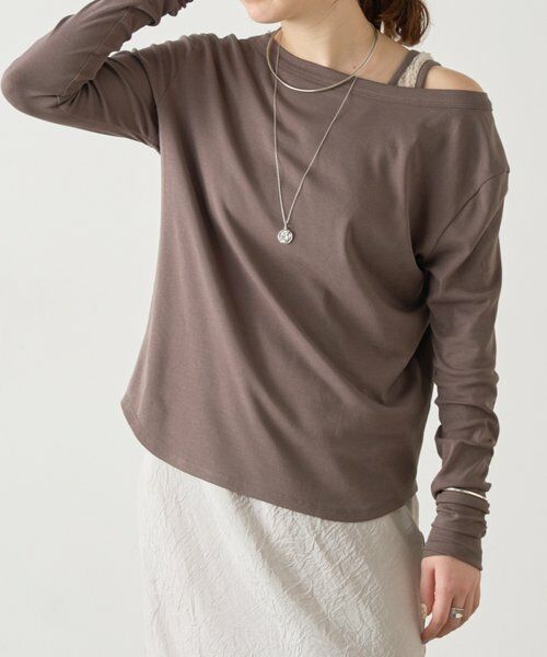 BEARDSLEY / ビアズリー カットソー | レースタンクレイヤーロンTee《FRIPIER》 | 詳細9