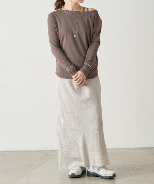 BEARDSLEY / ビアズリー カットソー | 《4/21(火)12時予約開始》レースタンクレイヤーロンTee《FRIPIER》 | 詳細11