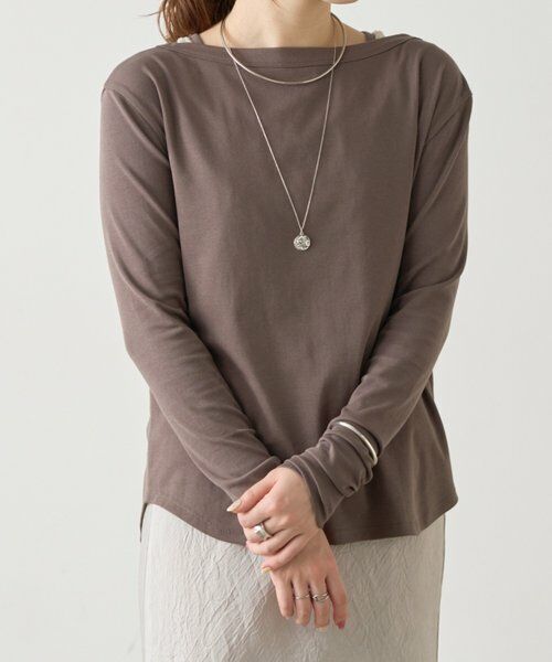 BEARDSLEY / ビアズリー カットソー | 《4/21(火)12時予約開始》レースタンクレイヤーロンTee《FRIPIER》 | 詳細13