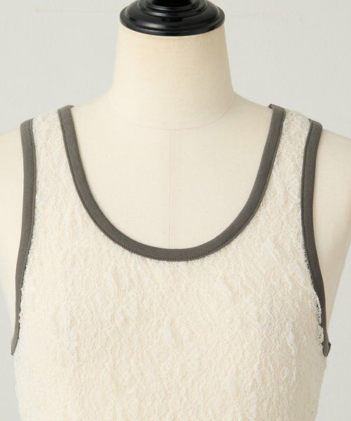 BEARDSLEY / ビアズリー カットソー | 《4/21(火)12時予約開始》レースタンクレイヤーロンTee《FRIPIER》 | 詳細29