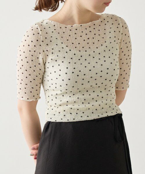 BEARDSLEY / ビアズリー カットソー | 《4/21(火)12時予約開始》ドットシャーリングTブラウス《FRIPIER》 | 詳細1