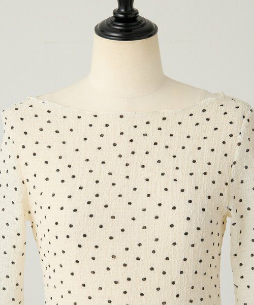 BEARDSLEY / ビアズリー カットソー | ドットシャーリングTブラウス《FRIPIER》 | 詳細18