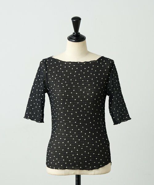 BEARDSLEY / ビアズリー カットソー | ドットシャーリングTブラウス《FRIPIER》 | 詳細22