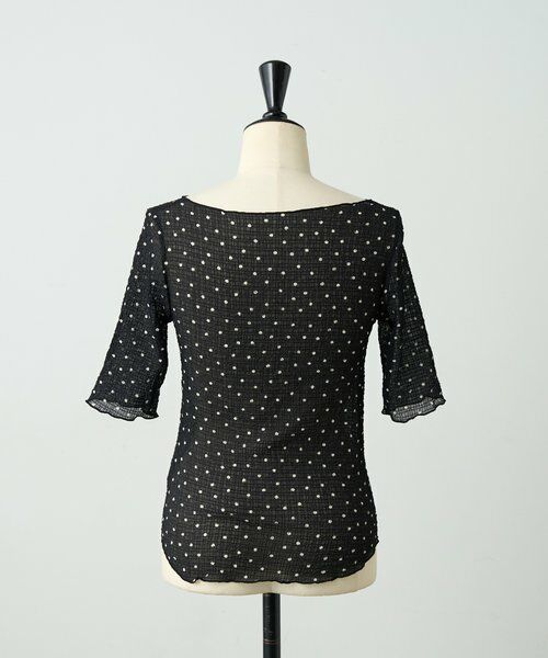 BEARDSLEY / ビアズリー カットソー | ドットシャーリングTブラウス《FRIPIER》 | 詳細23
