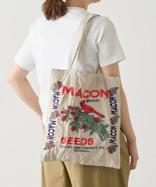 BEARDSLEY / ビアズリー トラベルバッグ | 《4/21(火)12:00予約開始》リネンシードバッグ《FRIPIER》（サンドベージュ）