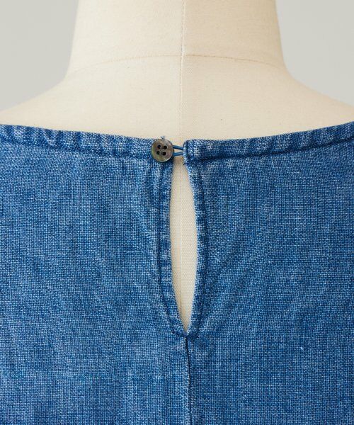 BEARDSLEY / ビアズリー ロング・マキシ丈ワンピース | 《5/2(土)12:00予約開始》15/リネン硫化染めワンピ | 詳細11