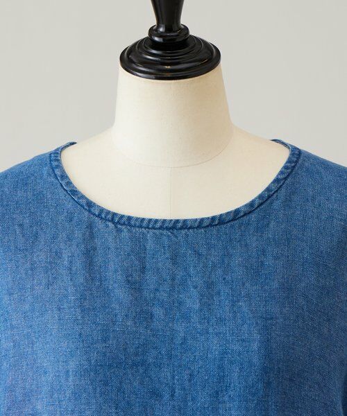 BEARDSLEY / ビアズリー ロング・マキシ丈ワンピース | 《5/2(土)12:00予約開始》15/リネン硫化染めワンピ | 詳細14