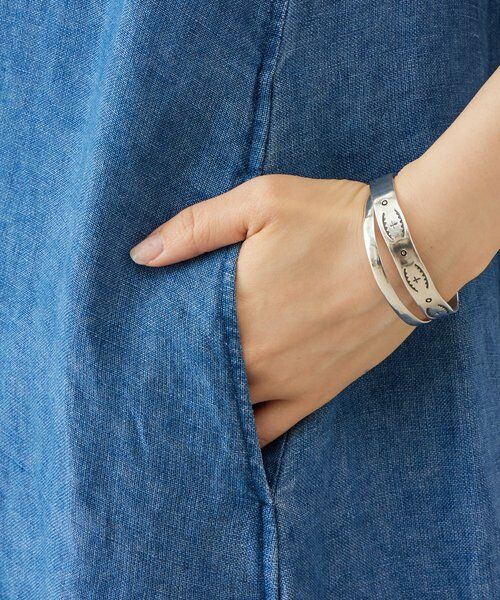 BEARDSLEY / ビアズリー ロング・マキシ丈ワンピース | 《5/2(土)12:00予約開始》15/リネン硫化染めワンピ | 詳細15