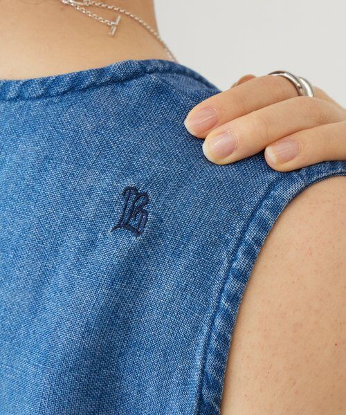 BEARDSLEY / ビアズリー ロング・マキシ丈ワンピース | 《5/2(土)12:00予約開始》15/リネン硫化染めワンピ | 詳細6