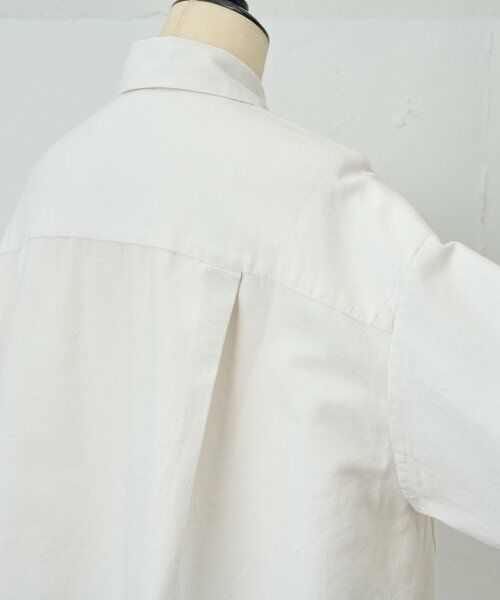 BEARDSLEY / ビアズリー シャツ・ブラウス | 《KHADI&CO》比翼コットンシャツ | 詳細10
