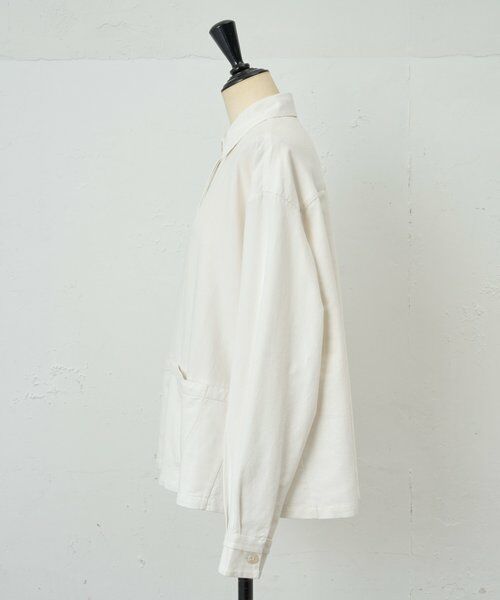 BEARDSLEY / ビアズリー シャツ・ブラウス | 《KHADI&CO》比翼コットンシャツ | 詳細3