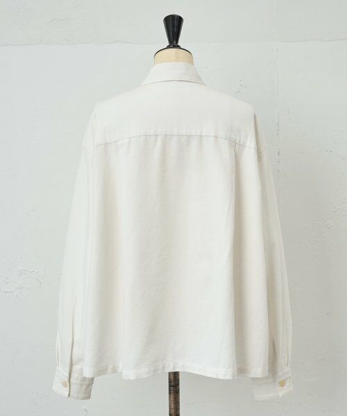 BEARDSLEY / ビアズリー シャツ・ブラウス | 《KHADI&CO》比翼コットンシャツ | 詳細4