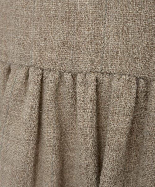 BEARDSLEY / ビアズリー ロング・マキシ丈ワンピース | 《KHADI&CO》ウールワンピース | 詳細10