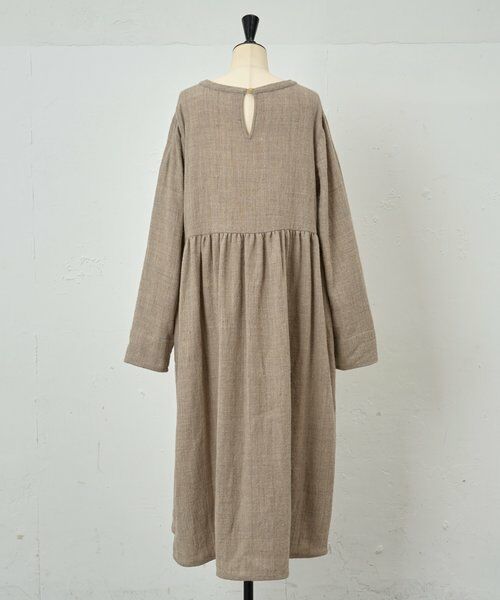 BEARDSLEY / ビアズリー ロング・マキシ丈ワンピース | 《KHADI&CO》ウールワンピース | 詳細4