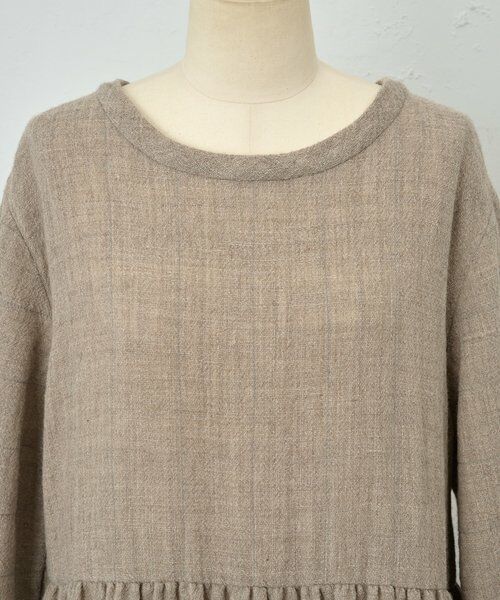 BEARDSLEY / ビアズリー ロング・マキシ丈ワンピース | 《KHADI&CO》ウールワンピース | 詳細5