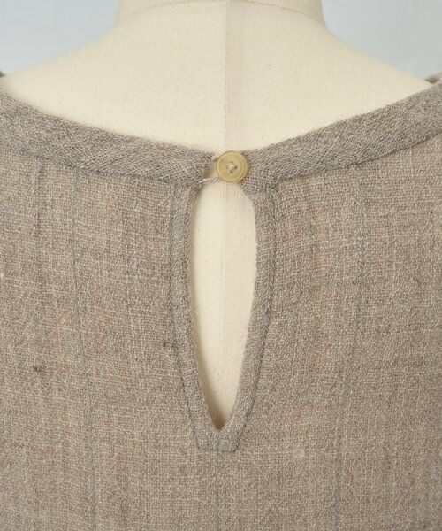 BEARDSLEY / ビアズリー ロング・マキシ丈ワンピース | 《KHADI&CO》ウールワンピース | 詳細7