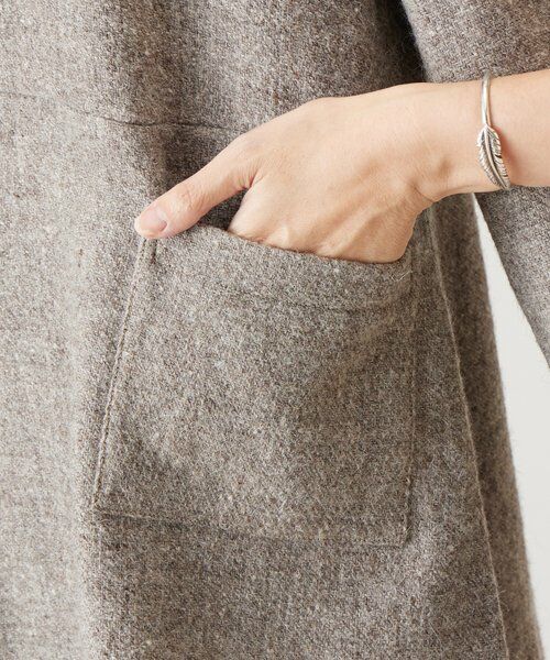 BEARDSLEY / ビアズリー ロング・マキシ丈ワンピース | 《KHADI&CO》ハーフジップワンピース | 詳細6