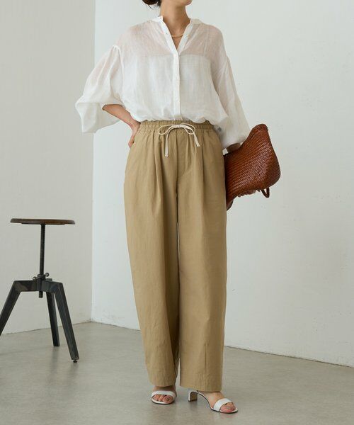 BEARDSLEY / ビアズリー その他パンツ | 《4/10(金)12:00予約開始》カーブチノイージーパンツ | 詳細5