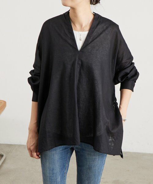 BEARDSLEY / ビアズリー シャツ・ブラウス | 《4/14(火)12:00予約開始》裾カットワークシャツ | 詳細13