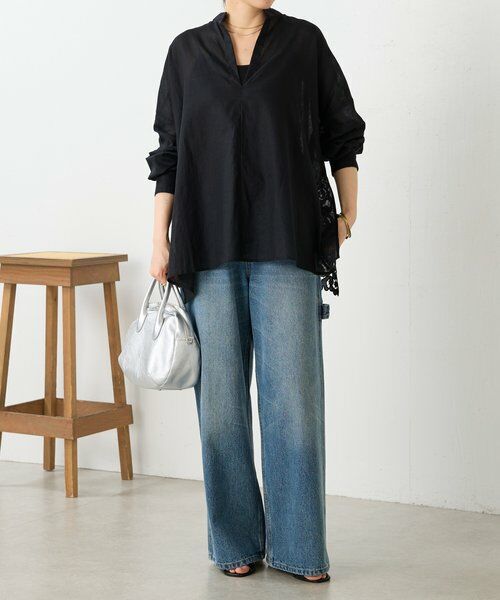 BEARDSLEY / ビアズリー シャツ・ブラウス | 《4/14(火)12:00予約開始》裾カットワークシャツ | 詳細22