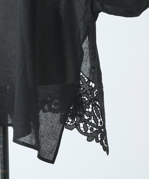 BEARDSLEY / ビアズリー シャツ・ブラウス | 《4/14(火)12:00予約開始》裾カットワークシャツ | 詳細29