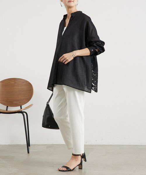 BEARDSLEY / ビアズリー シャツ・ブラウス | 《4/14(火)12:00予約開始》裾カットワークシャツ | 詳細20