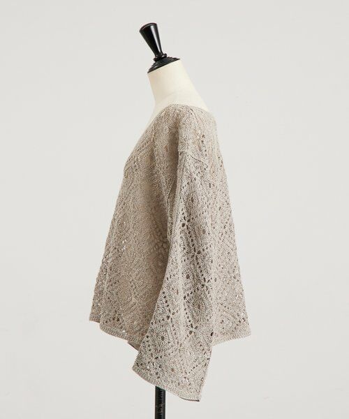 BEARDSLEY / ビアズリー ニット・セーター | リネンレース編みニット | 詳細28