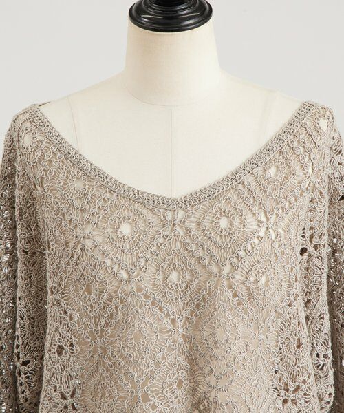 BEARDSLEY / ビアズリー ニット・セーター | リネンレース編みニット | 詳細30