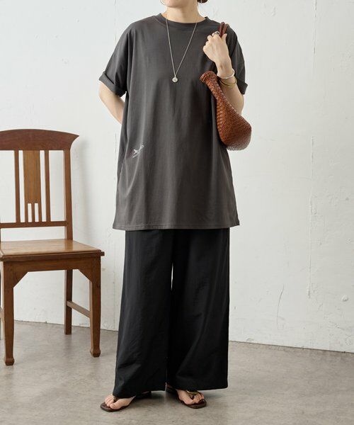 BEARDSLEY / ビアズリー カットソー | 《4/29(水)12:00予約開始予定》HolaチュニックTシャツ | 詳細6