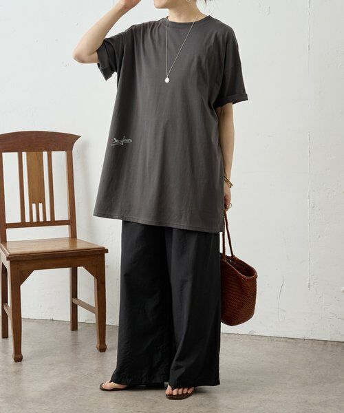 BEARDSLEY / ビアズリー カットソー | 《4/29(水)12:00予約開始予定》HolaチュニックTシャツ | 詳細7