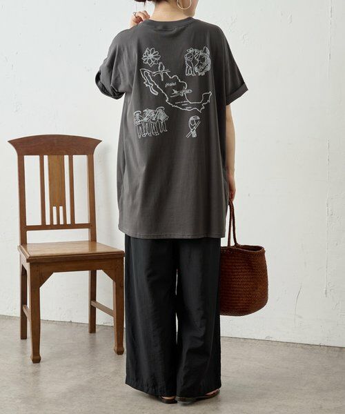 BEARDSLEY / ビアズリー カットソー | 《4/29(水)12:00予約開始予定》HolaチュニックTシャツ | 詳細8