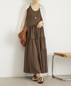 BEARDSLEY / ビアズリー ロング・マキシ丈ワンピース | タンクコンビドレス