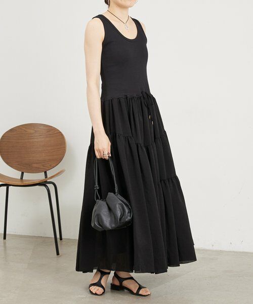 BEARDSLEY / ビアズリー ロング・マキシ丈ワンピース | タンクコンビドレス | 詳細10