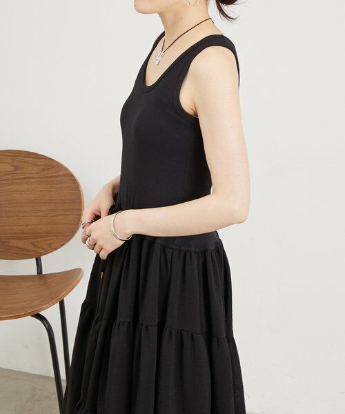 BEARDSLEY / ビアズリー ロング・マキシ丈ワンピース | タンクコンビドレス | 詳細12