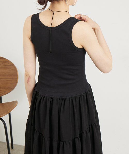 BEARDSLEY / ビアズリー ロング・マキシ丈ワンピース | タンクコンビドレス | 詳細14