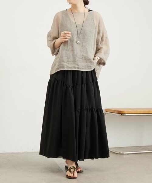 BEARDSLEY / ビアズリー ロング・マキシ丈ワンピース | タンクコンビドレス | 詳細5