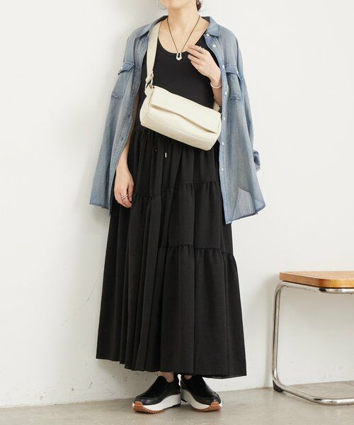 BEARDSLEY / ビアズリー ロング・マキシ丈ワンピース | タンクコンビドレス | 詳細7