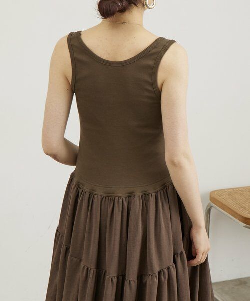 BEARDSLEY / ビアズリー ロング・マキシ丈ワンピース | タンクコンビドレス | 詳細28