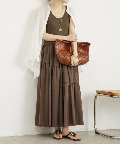 BEARDSLEY / ビアズリー ロング・マキシ丈ワンピース | タンクコンビドレス | 詳細20